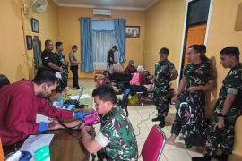Donor darah HUT ke-27 Harian Berkat, puluhan peserta ikut sumbang stok darah di Pontianak