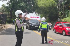 Polisi rekayasa lalin antisipasi lonjakan wisatawan di Lembang