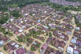 Banjir rendam ratusan rumah di Jambi