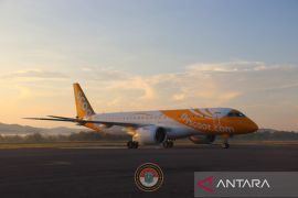Maskapai Scoot resmi layani rute Singapura - Tanjungpandan