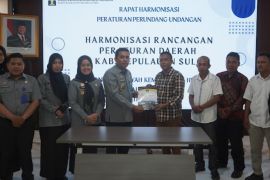 Kemenkum Malut harmonisasi Ranperda RTRW Kepulauan Sula