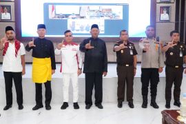 Bupati Syah Afandin dorong sinergi jaga desa dan ketahanan pangan