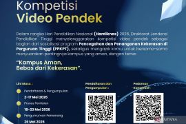 Kemdiktisaintek gelar lomba video pendek bertema "Kampus Aman, Bebas dari Kekerasan"