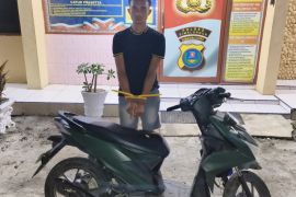 Maling motor tetangga, pelaku diringkus lima hari kemudian