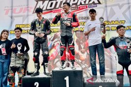 Pegawai Lapas Kelas I Medan raih juara Motoprix 2026 kelas sport fairing 150 cc