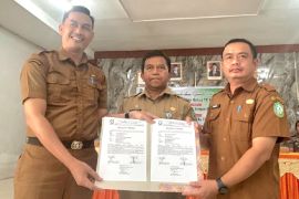 Yudi Aprianur ditunjuk sebagai Plt Camat Baamang