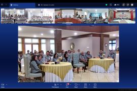 Kanwil Kemenkum Babel ikuti Panel Evaluasi Pembangunan Zona Integritas