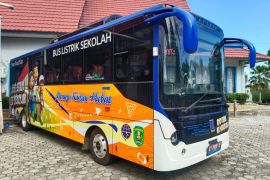 Kutai Timur beralih ke bus listrik pelajar guna kurangi emisi