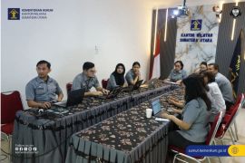 Kemenkum Sumut tingkatkan efektifitas pelaksanaan bantuan hukum