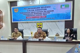 Tiga peserta bersaing dalam seleksi Direktur Perumdam Maruang Duhung