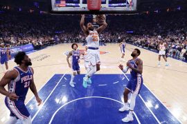 Knicks hancurkan 76ers 137-98 laga pertama semifinal Timur