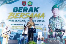 Wakasad letakkan batu pertama pembangunan Kodam Lambung Mangkurat