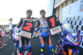 Yamaha Awali Kejurnas Mandalika Racing Series dengan hasil positif
