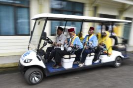 Jamaah calon haji Jambi mulai masuk asrama