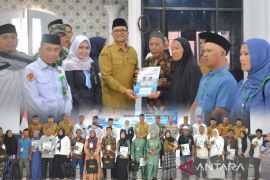Difasilitasi Pemkot Tanjungbalai, puluhan pasangan suami-istri ikuti Isbat Nikah