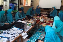 Ketua TP PKK HSS lakukan pembinaan ke Desa Sirih jelang penilaian