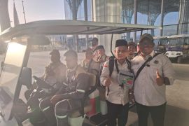 393 JCH Aceh kloter pertama tiba di Madinah