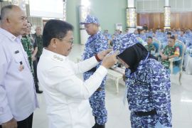 100 PPPK paruh waktu Kota Tangerang ikuti pelatihan bela negara