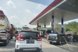 Kuota pengisian BBM di SPBU di Kota Palangka Raya dibatasi