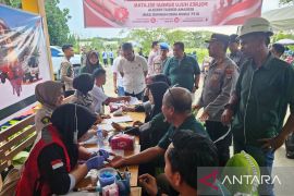 PT Subur Agro Makmur gandeng Polres HSS bakti sosial donor darah