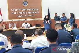 Kunjungi Sampit, Kepala Distrik Navigasi Banjarmasin ajak tingkatkan keselamatan pelayaran