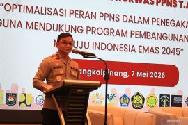Wakapolda Babel minta PPNS tingkatkan kapasitas hadapi tantangan kejahatan baru