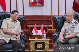 Kemhan RI perkuat kerja sama militer dengan Singapura