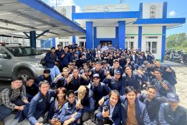 Mahasiswa Teknik Lingkungan UMPR gali ilmu pengelolaan kualitas udara di BMKG Tjilik Riwut
