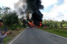 BPTD Sumsel turunkan tim periksa bus ALS yang kecelakaan di Muratara