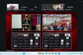 Kanwil Kemenkum Babel ikuti seminar RUU pengelolaan lngkungan hidup dan perubahan iklim