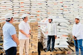 Anggota DPD RI pastikan stok beras di Bulog Belitung cukup