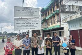 Tingkatkan Kualitas Layanan Kenotariatan, Kemenkum Riau Lakukan Pemantauan Langsung di Rokan Hulu