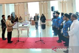 Bupati Sukamara minta PNS baru lebih bersemangat menjalankan tugas