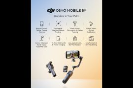 DJI perkenalkan Osmo Mobile 8P, gimbal smartphone untuk vlogger solo