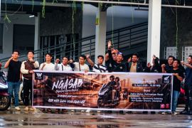 Asmo Kalbar gelar "Ngasab" bagi komunitas PCX 160 bapak-bapak