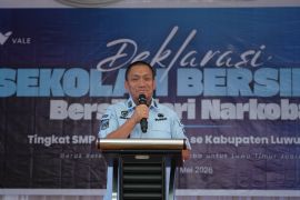 Perangi narkoba, PT Vale deklarasikan Program Sekolah Bersinar