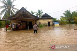 188 rumah warga terendam banjir akibat luapan Sungai Konaweha di Kolaka
