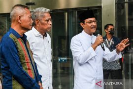 Seusai bertemu KPK, Mensos sebut banyak masukan soal pengadaan