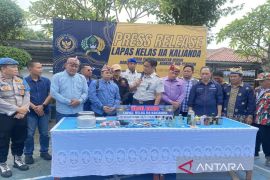 Lapas Kalianda perketat pengawasan lewat razia gabungan