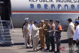 Presiden tiba di Pulau Miangas di Sulut usai hadiri KTT ASEAN