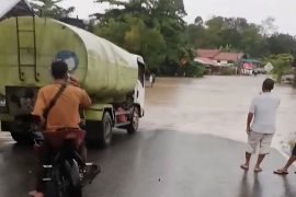 Banjir di Kampuri sempat hambat arus lalu lintas Gumas-Palangka