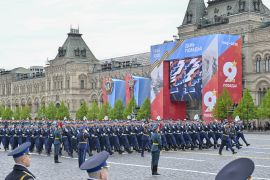 Parade tahunan Hari Kemenangan digelar di  Moskow, Rusia