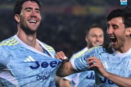 Gol cepat Dusan Vlahovic mengantar Juventus taklukkan Lecce