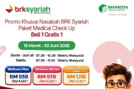 BRK Syariah Gandeng Mahkota Medical Centre Hadirkan Promo MCU Beli 1 Gratis 1 untuk Nasabah