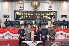 DPRD Belitung sampaikan rekomendasi LKPJ Bupati Belitung Tahun 2025