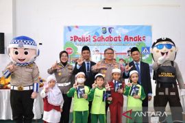 Ditlantas Polda Kalsel hadirkan Polantas sahabat anak edukasi tertib sejak dini