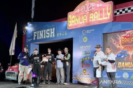 Pereli Toyota juara umum putaran kedua Kejurnas Banua Rally 2026