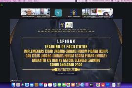 Kanwil Kemenkum Babel ikuti penutupan ToF Implementasi KUHP dan KUHAP 2026