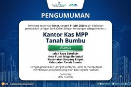 Kantor Kas Bank Kalsel hadir di MPP Tanah Bumbu