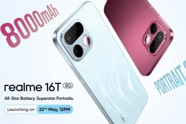 Realme 16T dikonfirmasi bakal debut pada 22 Mei 2026